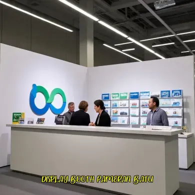 Display Booth Pameran Batu
